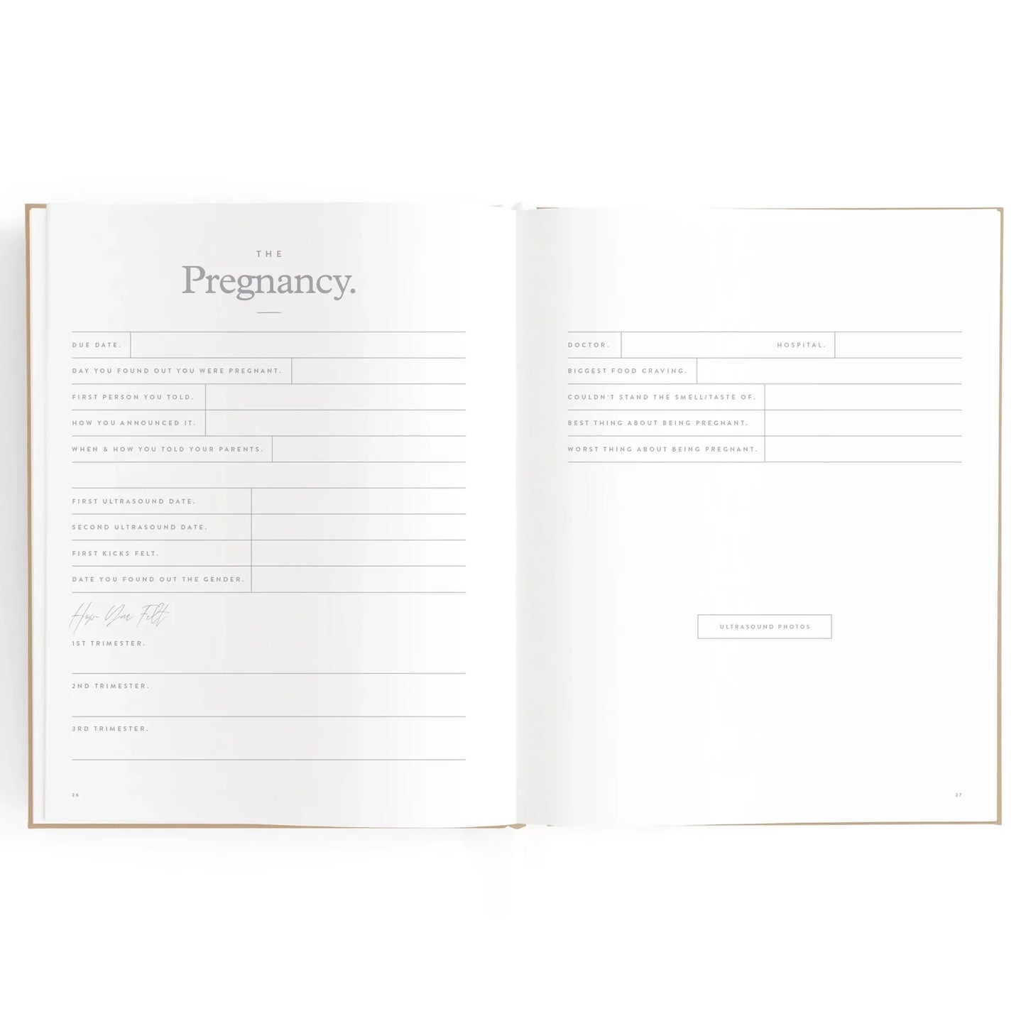 Baby Journal 3rd Edition - Biscuit