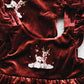 Red Velvet Prancer Christmas Playsuit/Dress