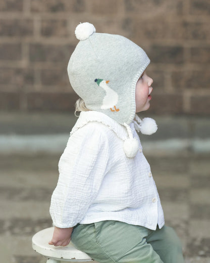 Baby Blouse Peter Pan - Cream