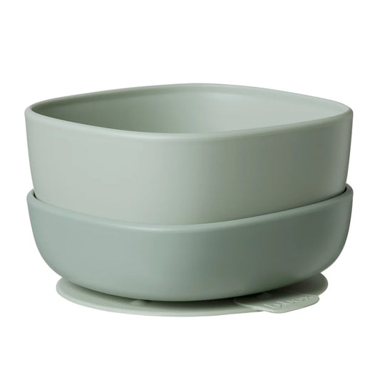 Suction Bowl Duo - Sage