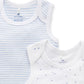 Singlet Bodysuit 2pk - Pale Blue