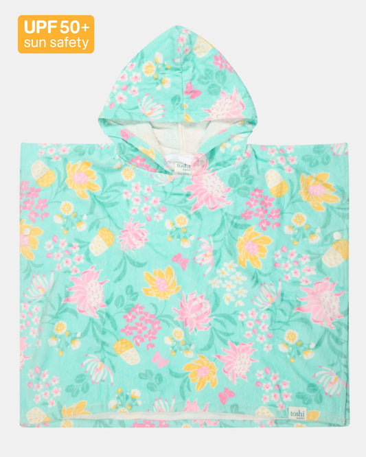 Hooded Towel - Waratah Mint