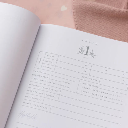 Baby Journal 3rd Edition - Little Hearts