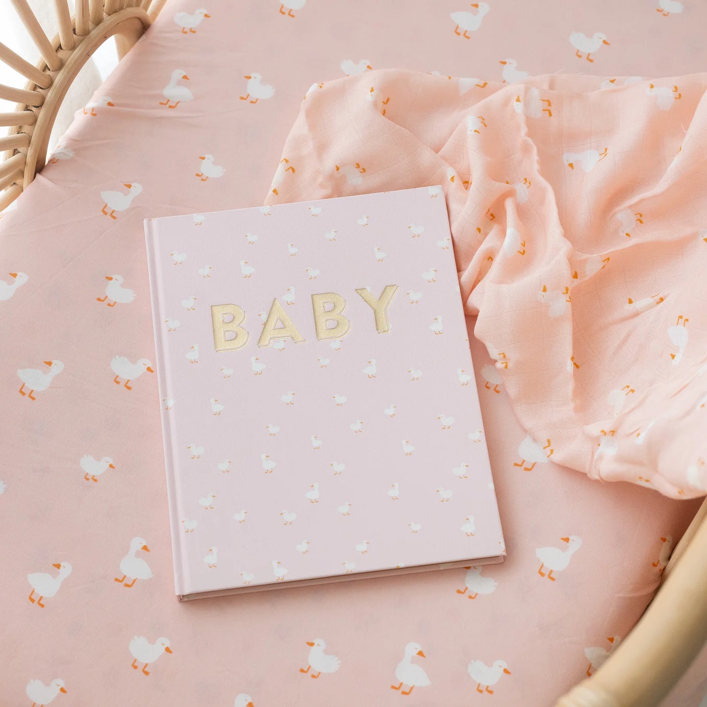Baby Journal 3rd Edition - Pink Ducks