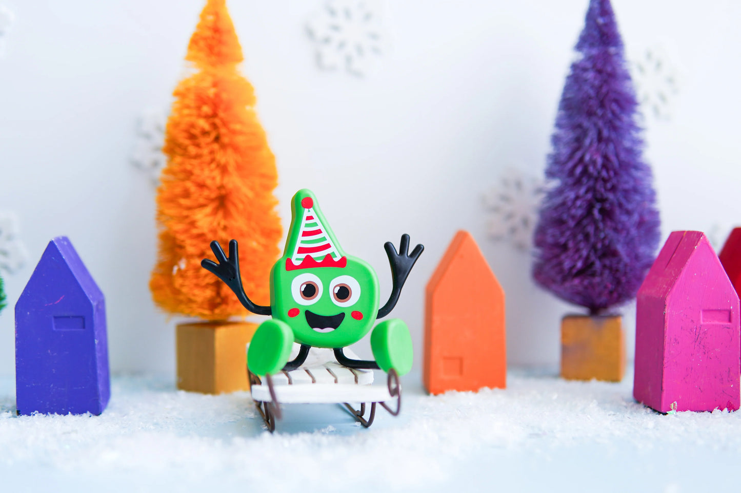 Glo Pal Character + Cubes - Christmas Pal