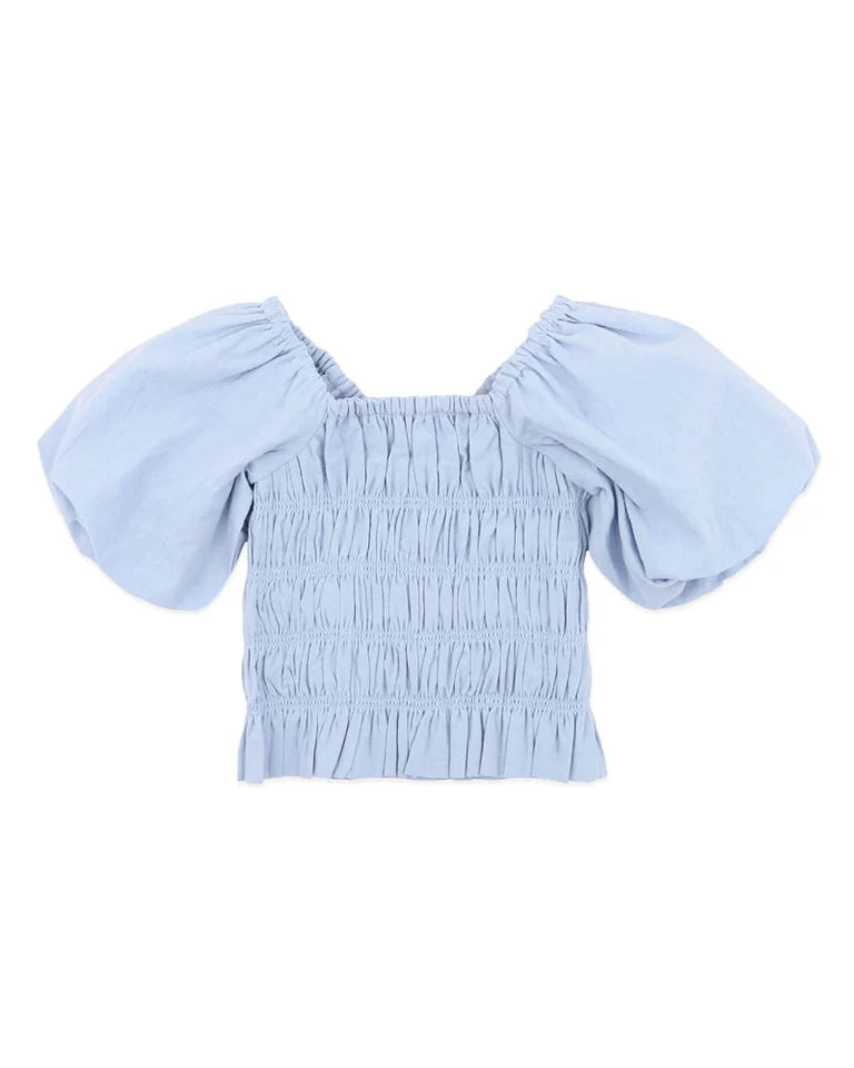 Piccolina Shirred Balloon Top 0-5Y