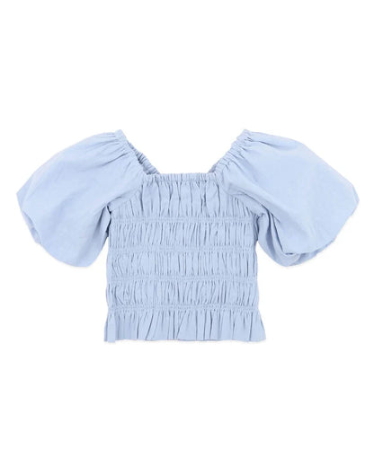Piccolina Shirred Balloon Top 0-5Y