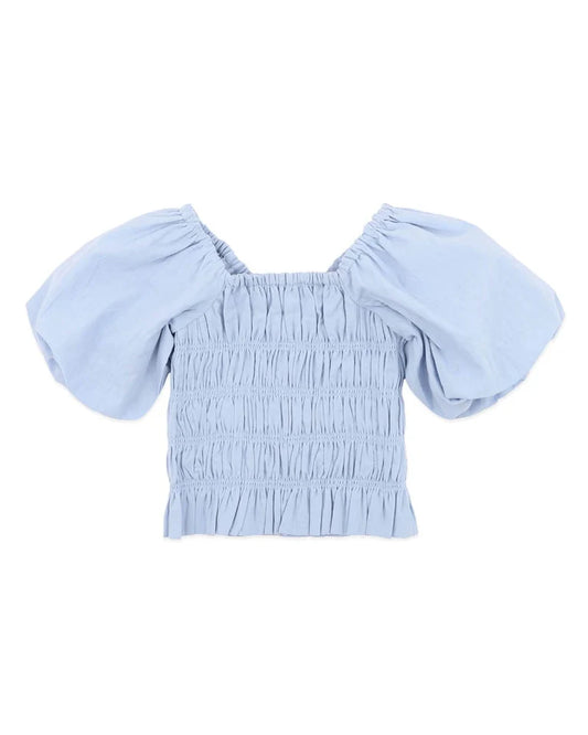 Piccolina Shirred Balloon Top 0-5Y