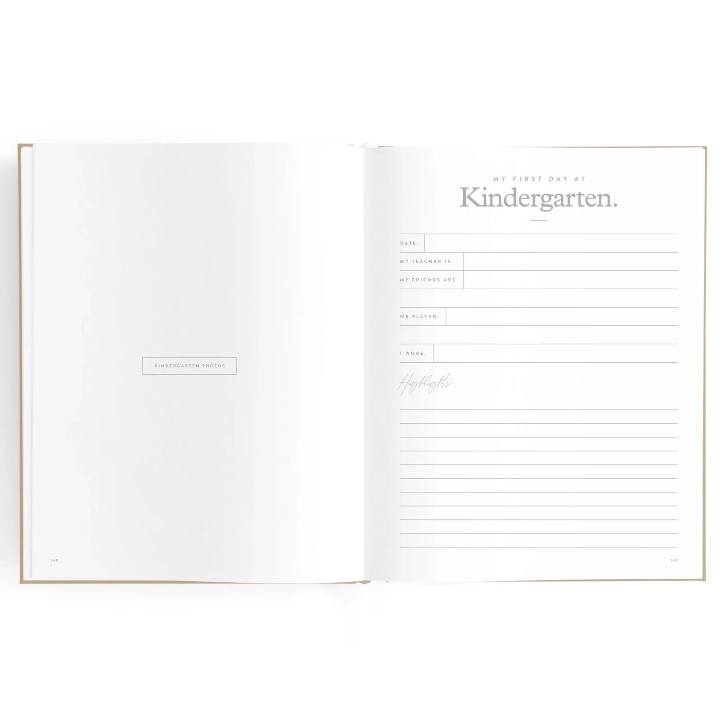 Baby Journal 3rd Edition - Biscuit