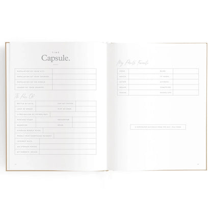 Baby Journal 3rd Edition - Biscuit