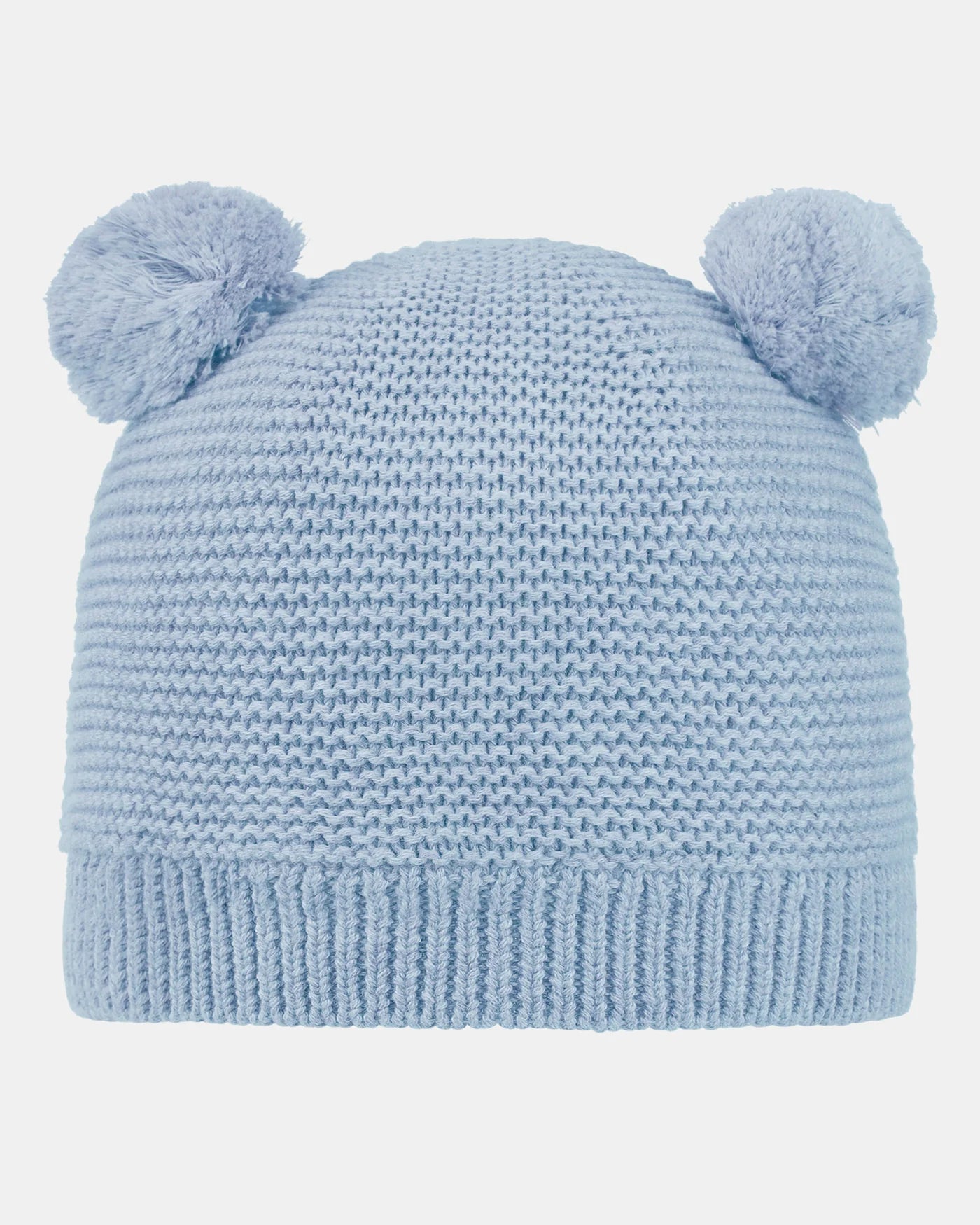 Organic Beanie Snowflake - Bluebell