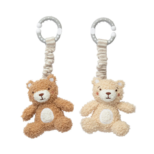 Stroller Toy 2pk - Cuddly Bears