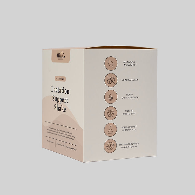 Nourish Lactation Support Shake - Belgium Chocolate