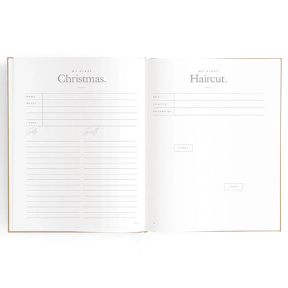 Baby Journal 3rd Edition - Biscuit