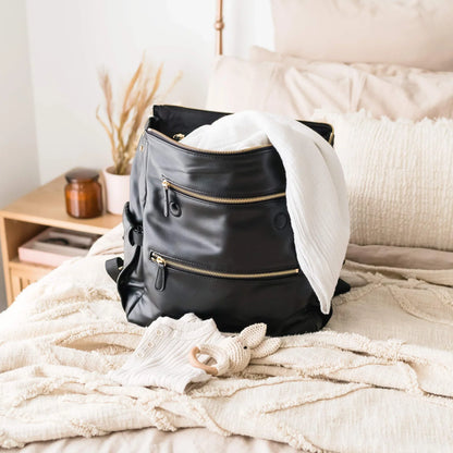 Nappy Backpack Black