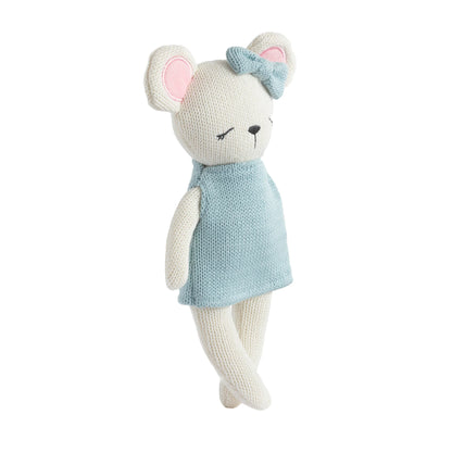 Knitted Cotton Toy - Molly the Mouse