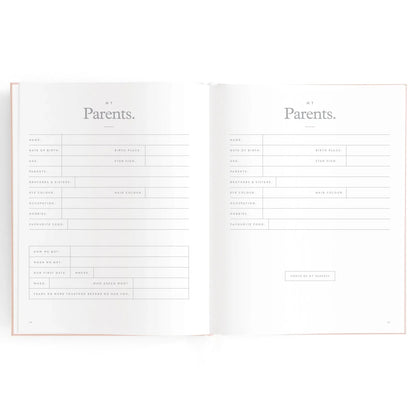 Baby Journal 3rd Edition - Rose
