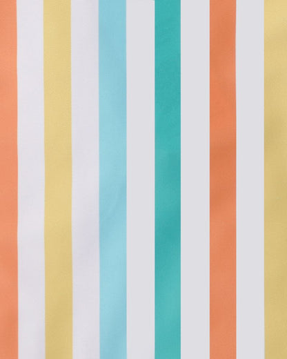 Luca Stripe Aqua Nappy