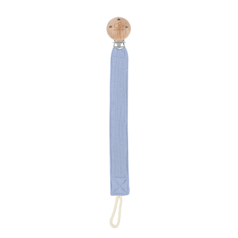 Pacifier Clip - Misty Blue