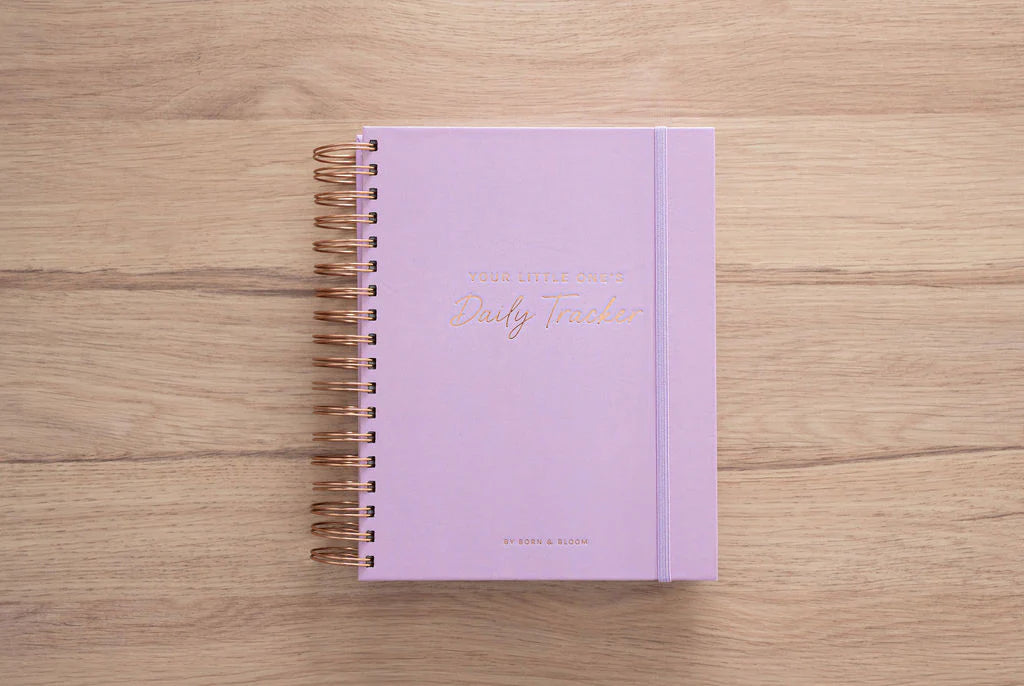 Your Little One’s Daily Tracker - Lilac & Rose Gold