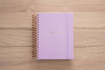 Your Little One’s Daily Tracker - Lilac & Rose Gold