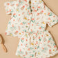 Outback Floral Short Crinkle PJ Set