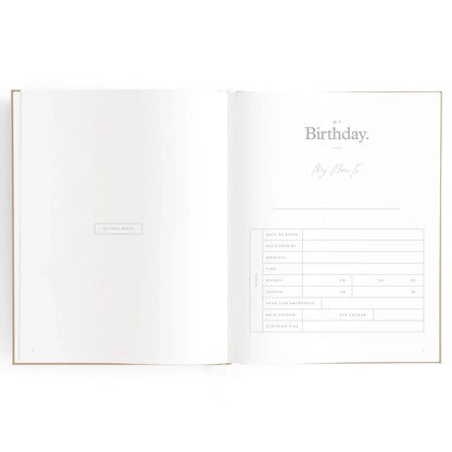 Baby Journal 3rd Edition - Biscuit
