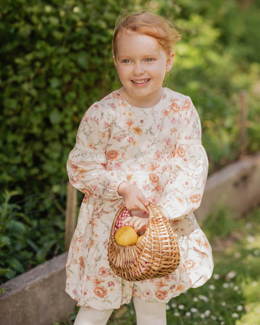 Emmy Print Organic Dress