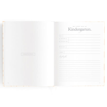 Baby Journal - Daisy Grid