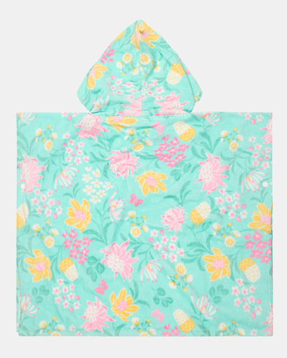 Hooded Towel - Waratah Mint