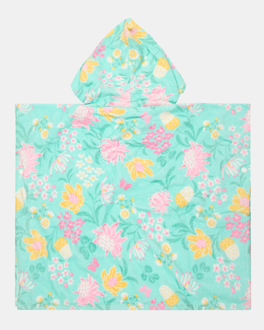 Hooded Towel - Waratah Mint