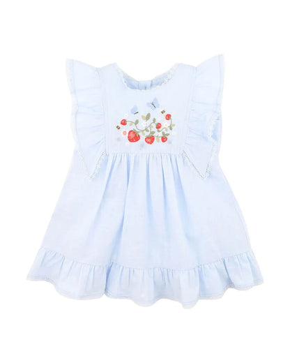 Poppy Embroidered Yoke Dress 000-2Y
