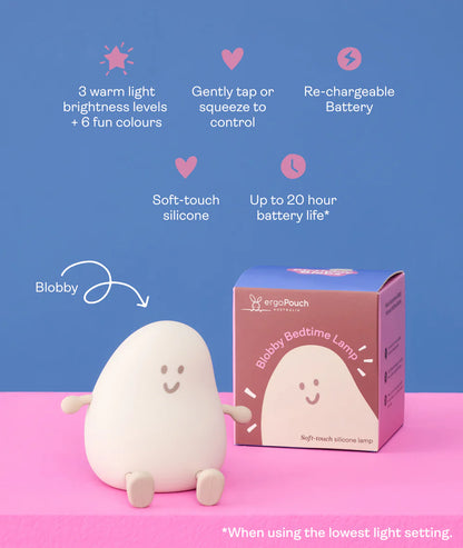 Blobby Bedtime Lamp - Taupe