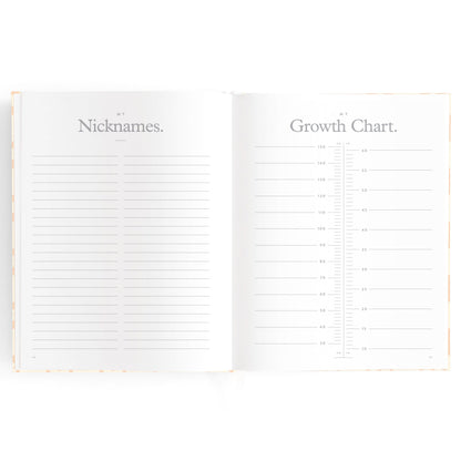 Baby Journal - Daisy Grid