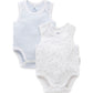 Singlet Bodysuit 2pk - Pale Blue