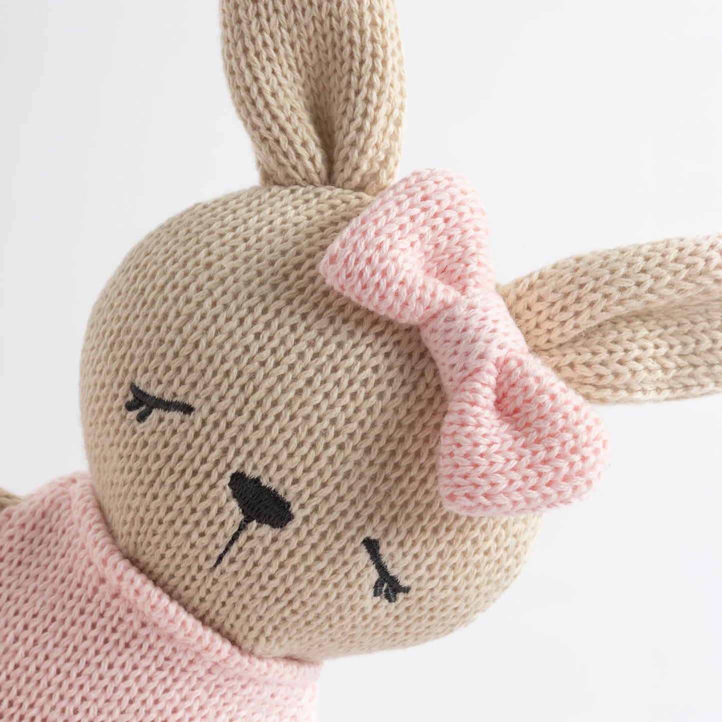 Knitted Cotton Toy - Bella the Bunny