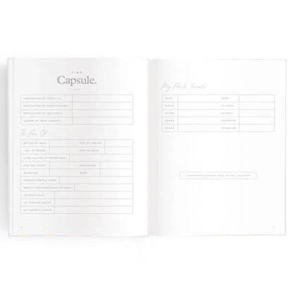 Baby Journal - Cloud Stripe