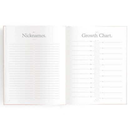 Baby Journal 3rd Edition - Rose