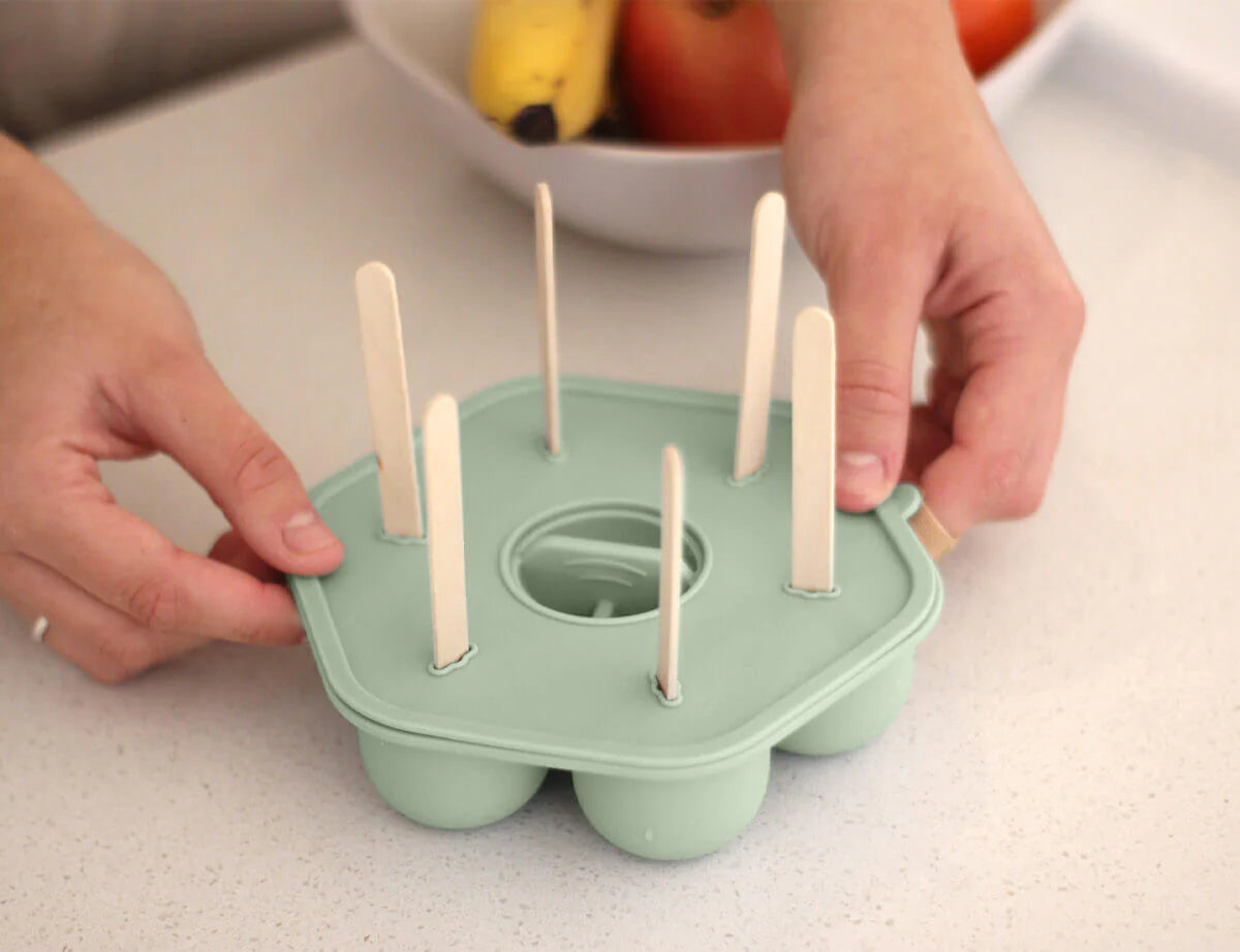 Baby Food & Icy Pole Freezer Tray - Sage