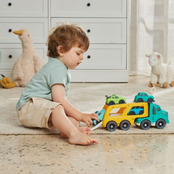 Bioplastic Vehicle Carrier Set - Cars