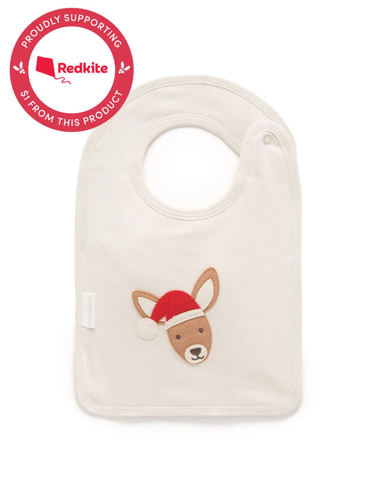 Kangaroo Santa Bib