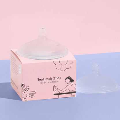 Baby Bottle Teats 2pk