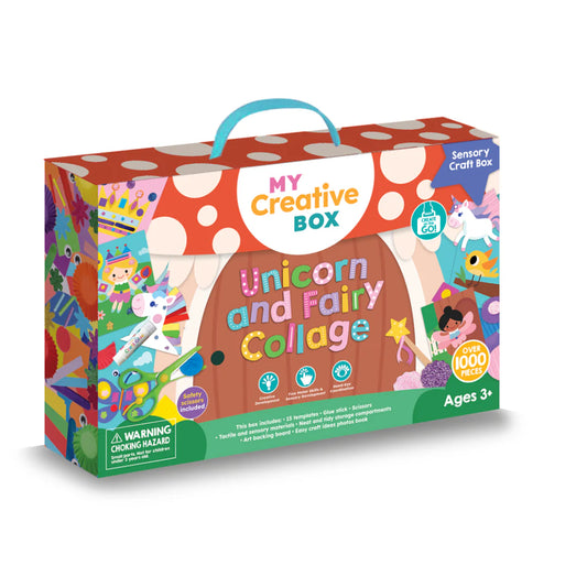 Unicorn & Fairy Collage Sensory Craft Box