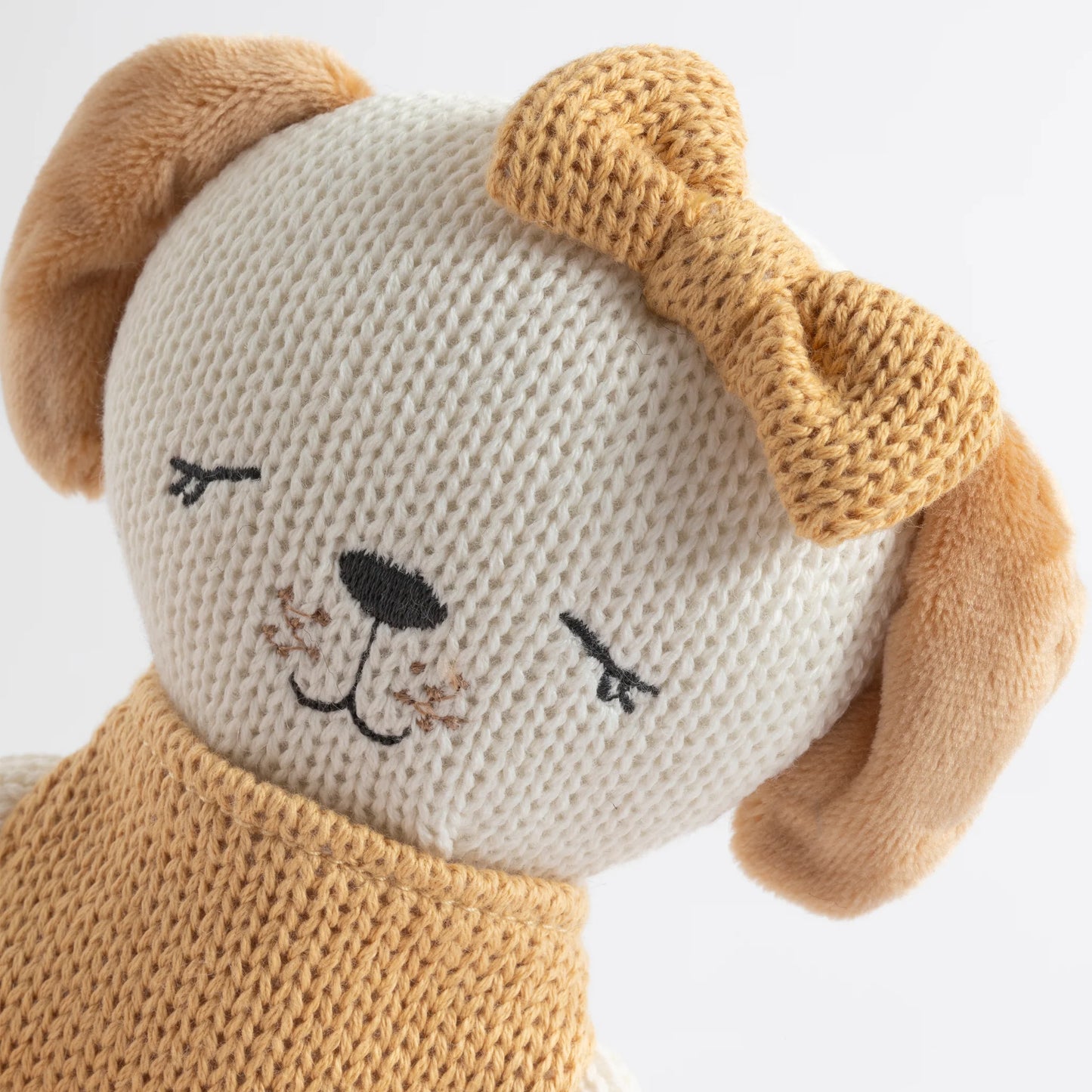 Knitted Cotton Toy - Paula the Puppy