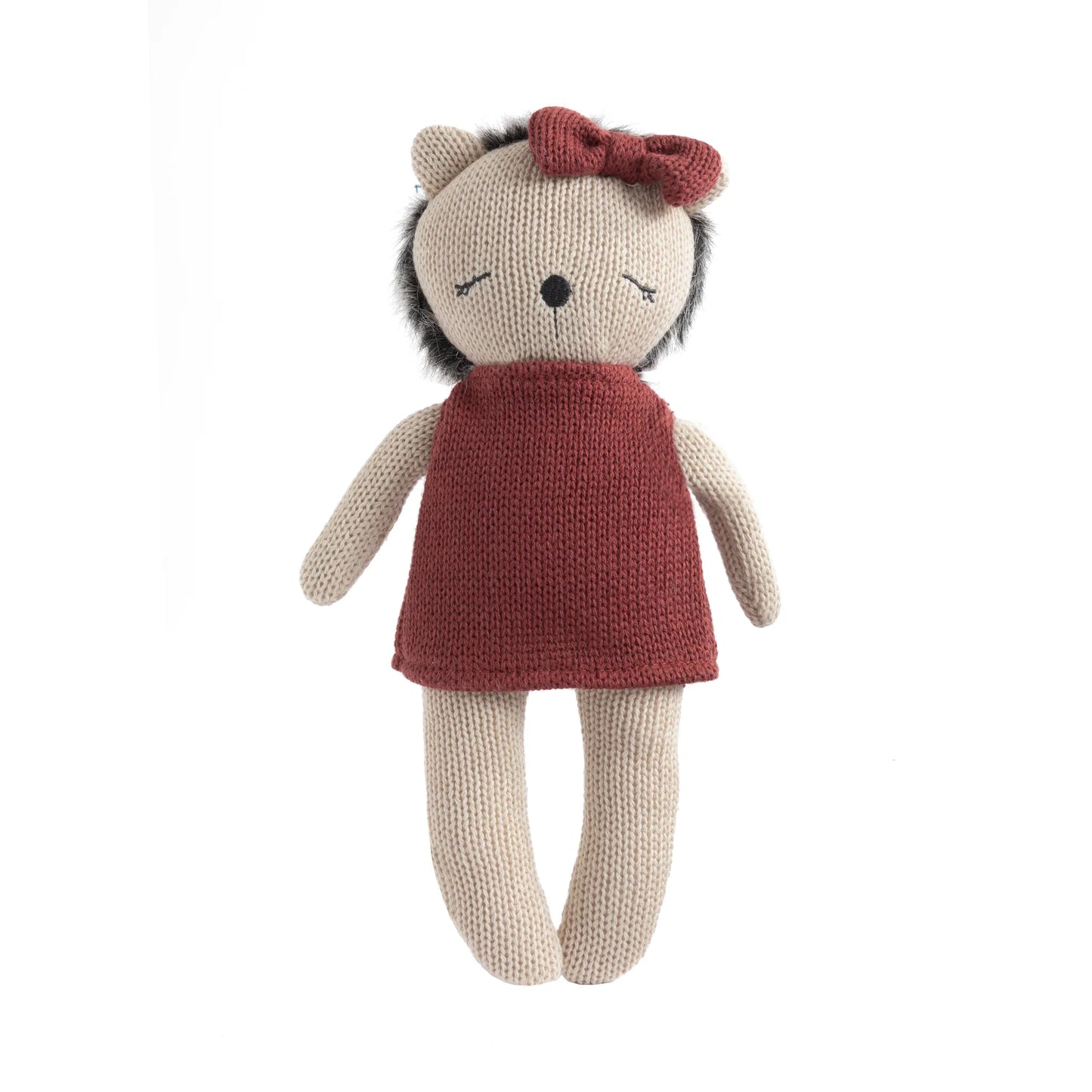 Knitted Cotton Toy - Helen the Headgehog