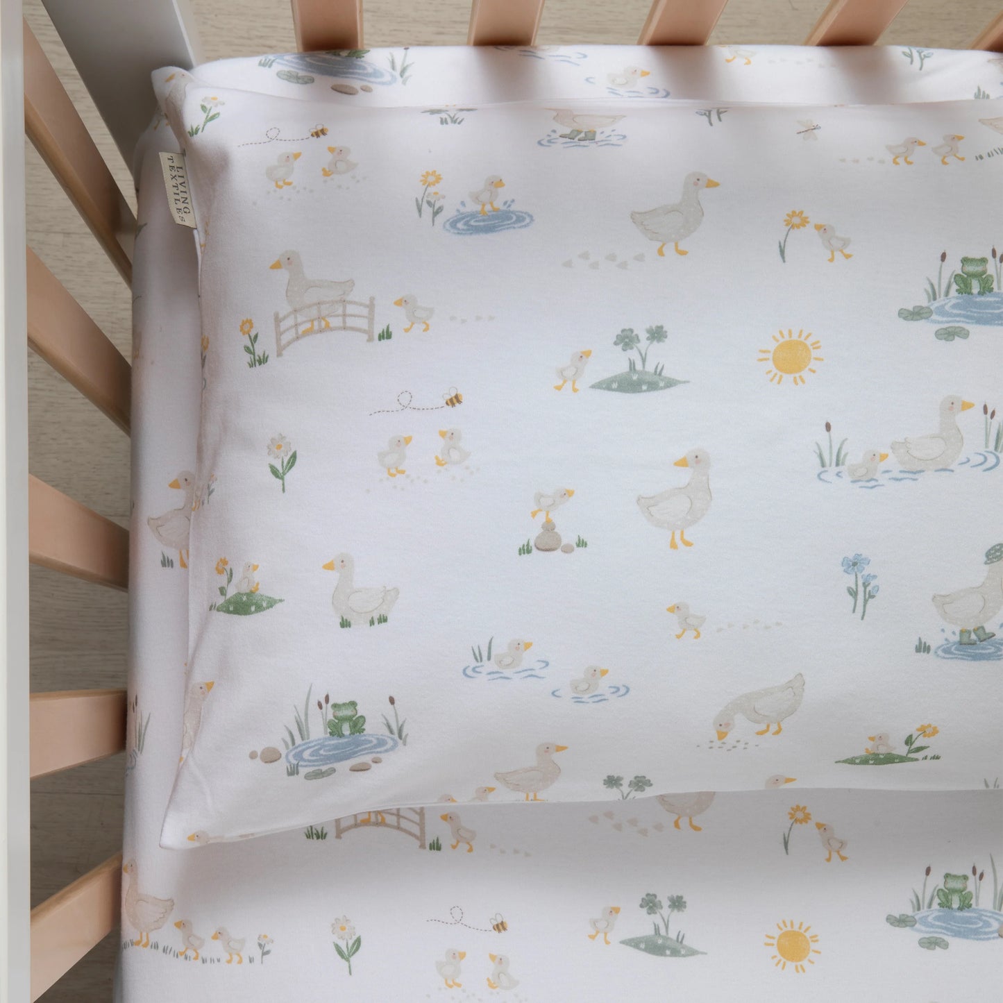 Organic Jersey Pillowcase - Goosey Goosey