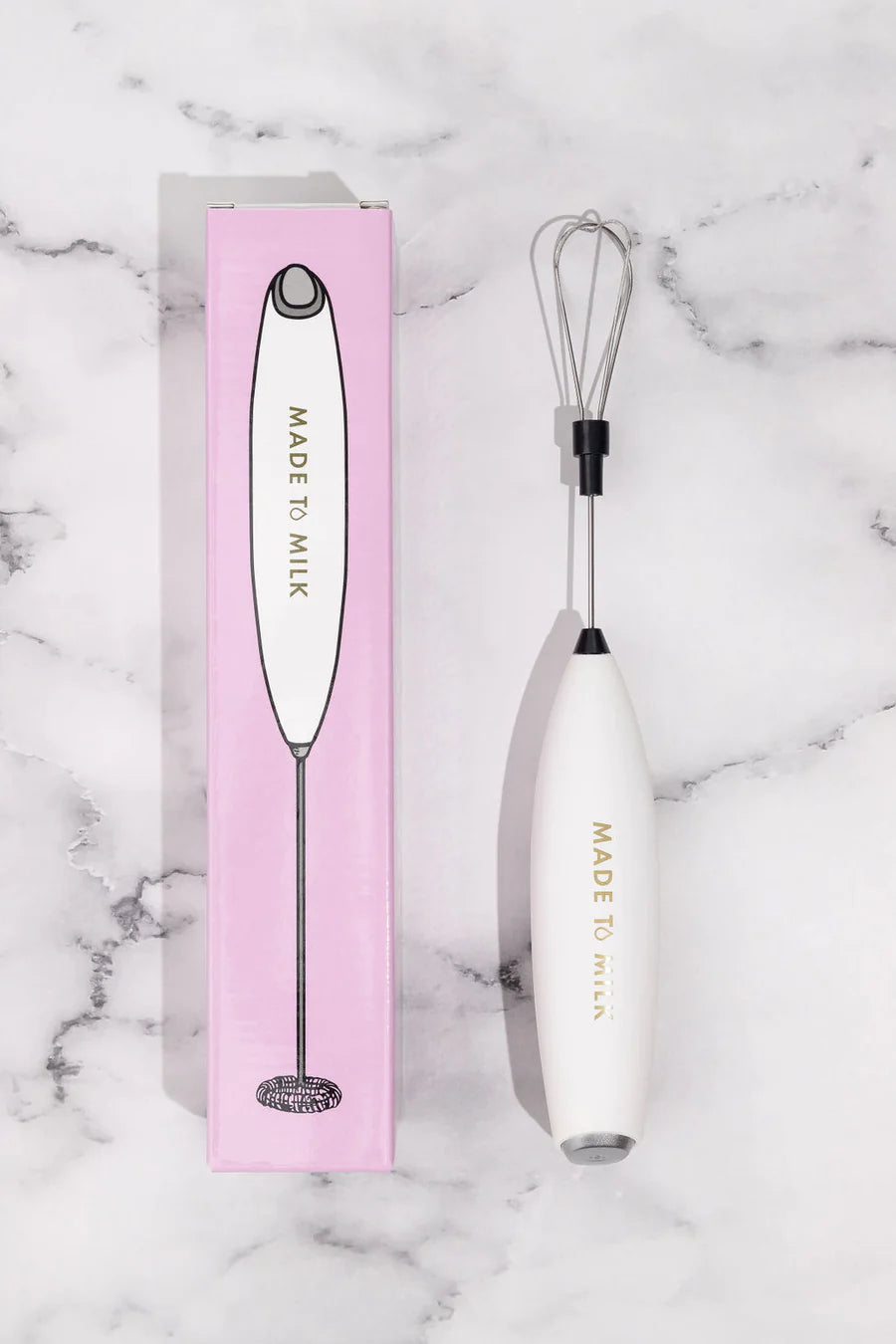 Handheld Milk Frother + Whisk