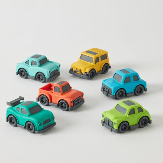 Bioplastic Cars 6pc Set