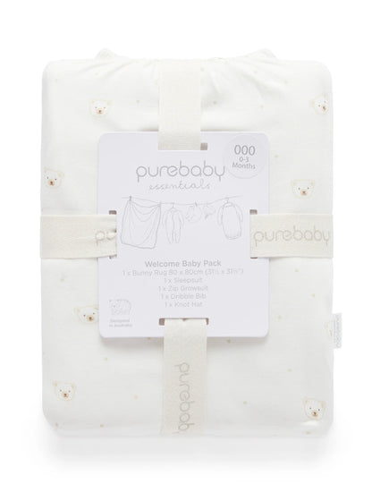 Welcome Baby Pack - Vanilla Bears