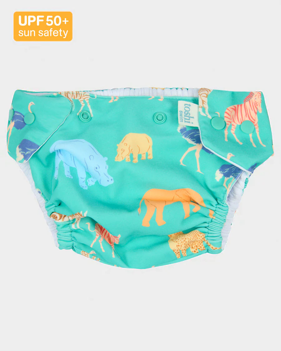 Swim Nappy - Congo Seagrass